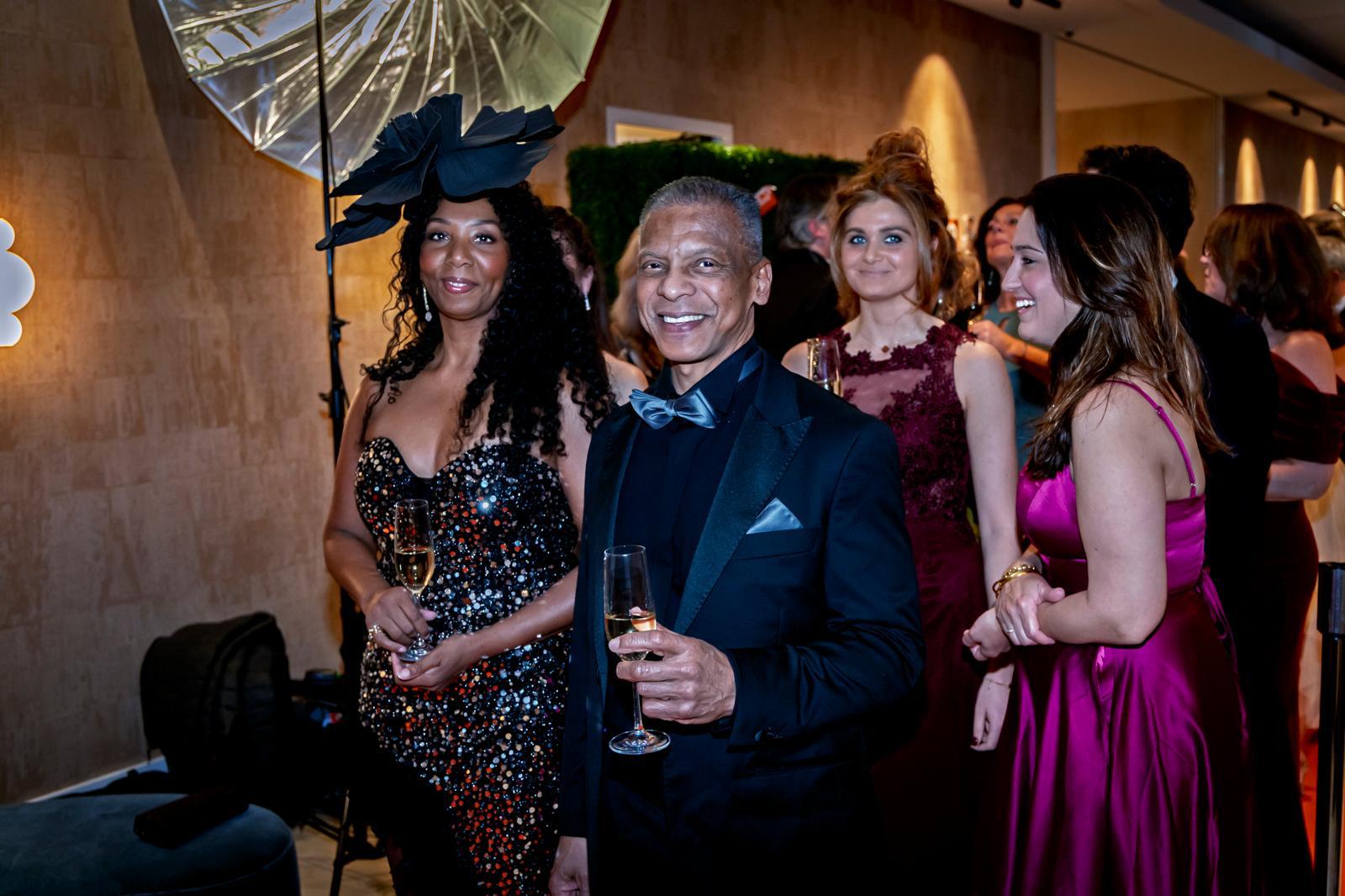 Health Tribe founders celebrating at an event