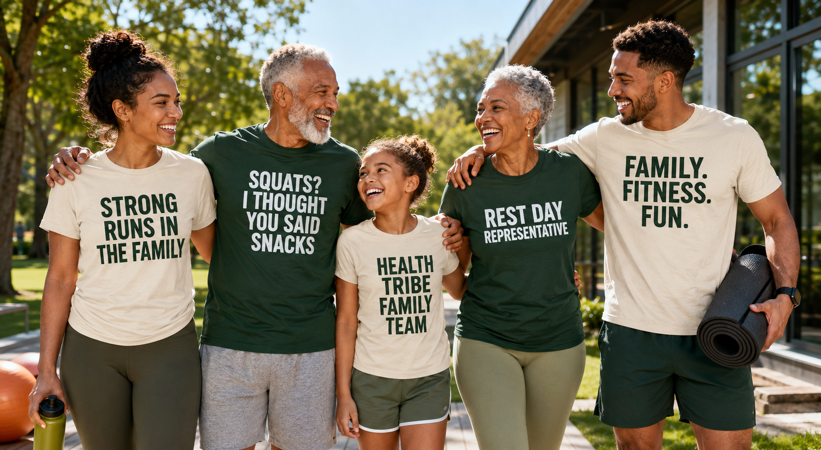 Strong runs in the family.