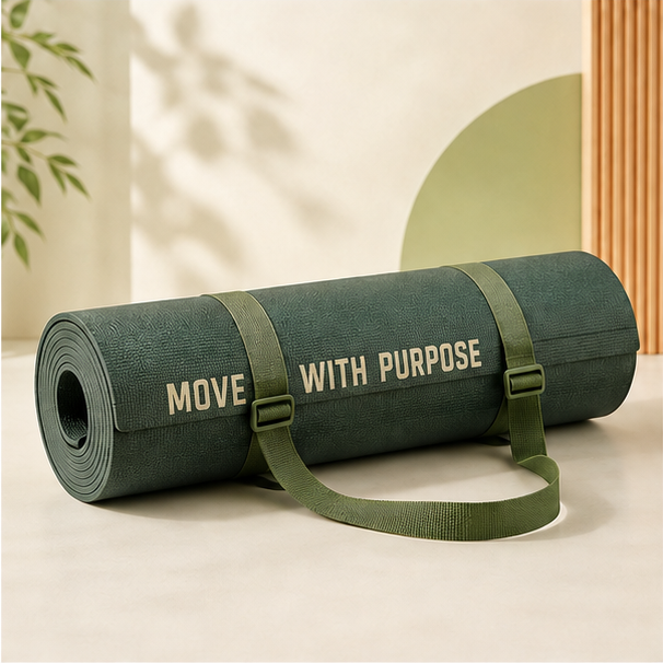 Gym mats with Move With Purpose