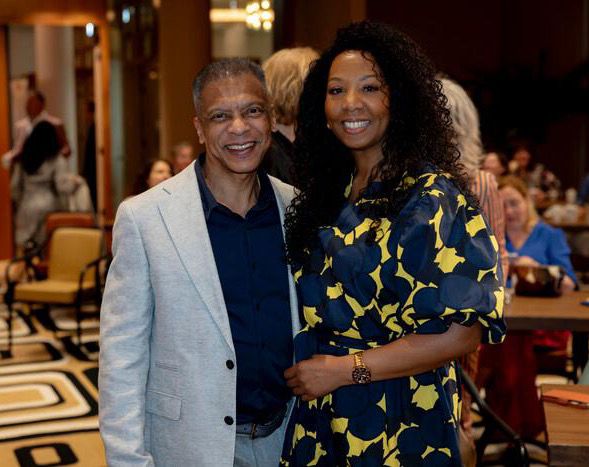 Health Tribe couple together at a community event